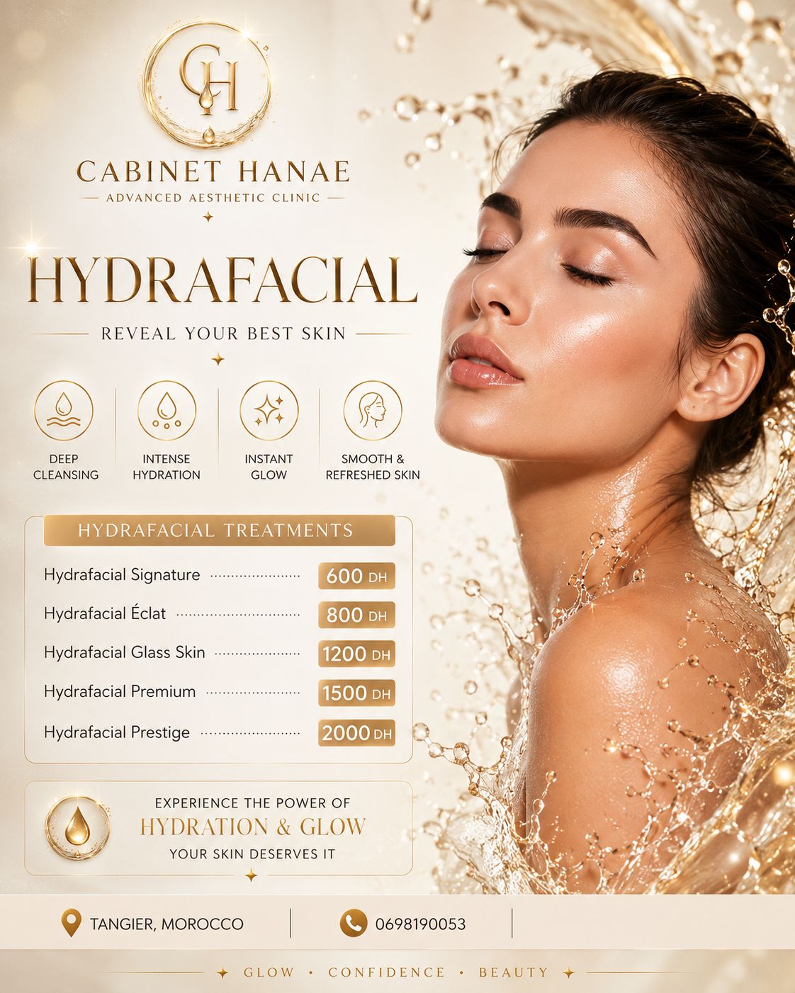 Cabinet Hanae — Hydrafacial